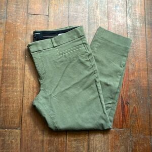 Good Used Condition Army Green Banana Republic Sloan Pants